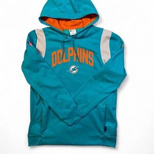 NFL Teal and Orange Hoodie
